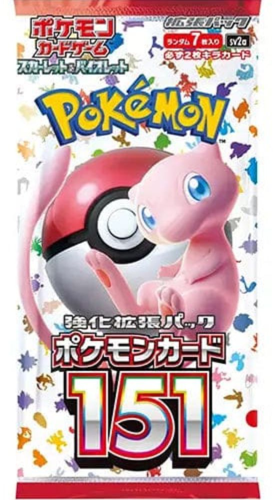 Pokemon 151 Japanese Booster