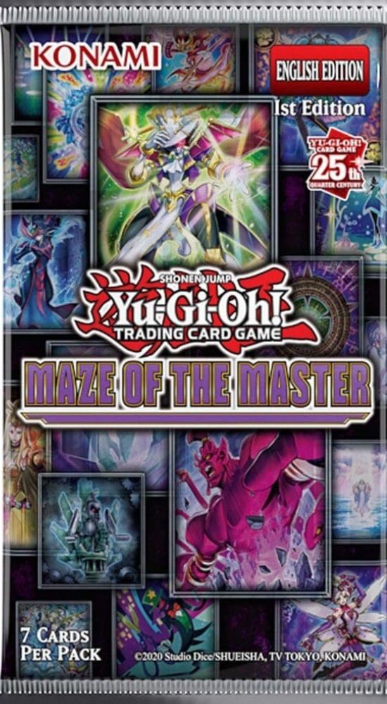 Yu-Gi-Oh Maze Of The Masters Booster Packs