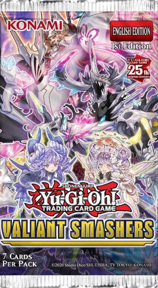 Yu-Gi-Oh Valiant Smashers booster packs