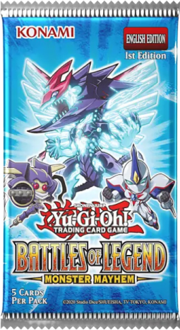 Yu-Gi-Oh - Battle Of Legend - Monster Mayhem - Booster Pack
