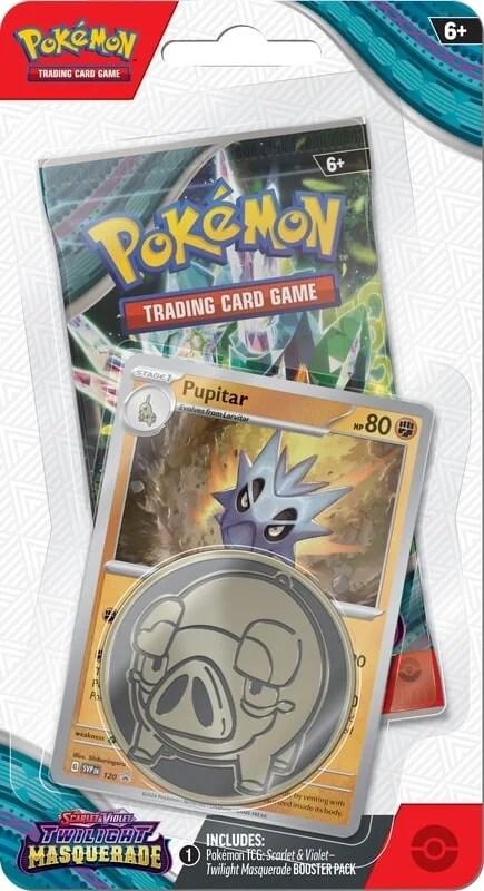 Pokemon - Twilight Masquerade - Blister Pack Pupitar