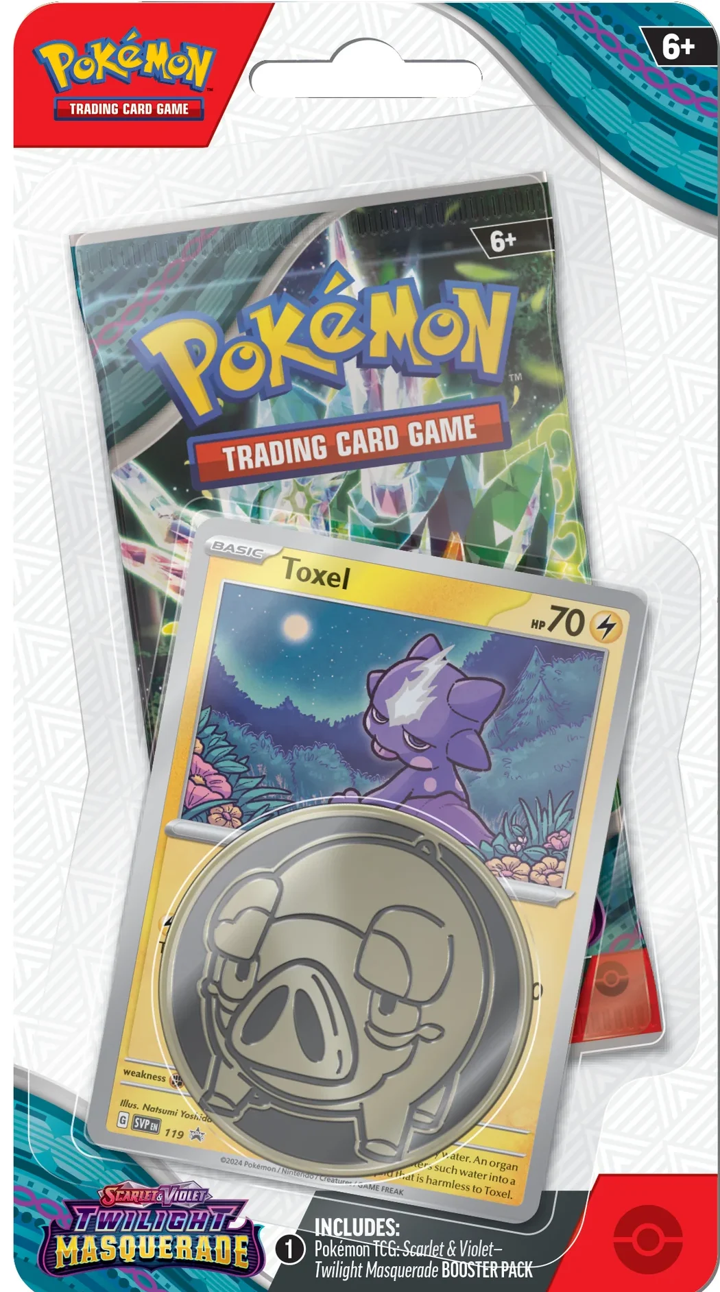 Pokemon -Twilight Masquerade - Blister Pack Toxel