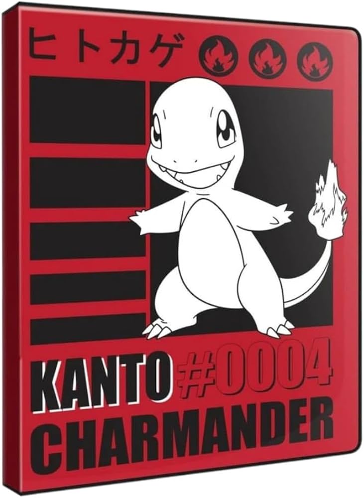 Ultra Pro 9 Pocket Binder - Charmander